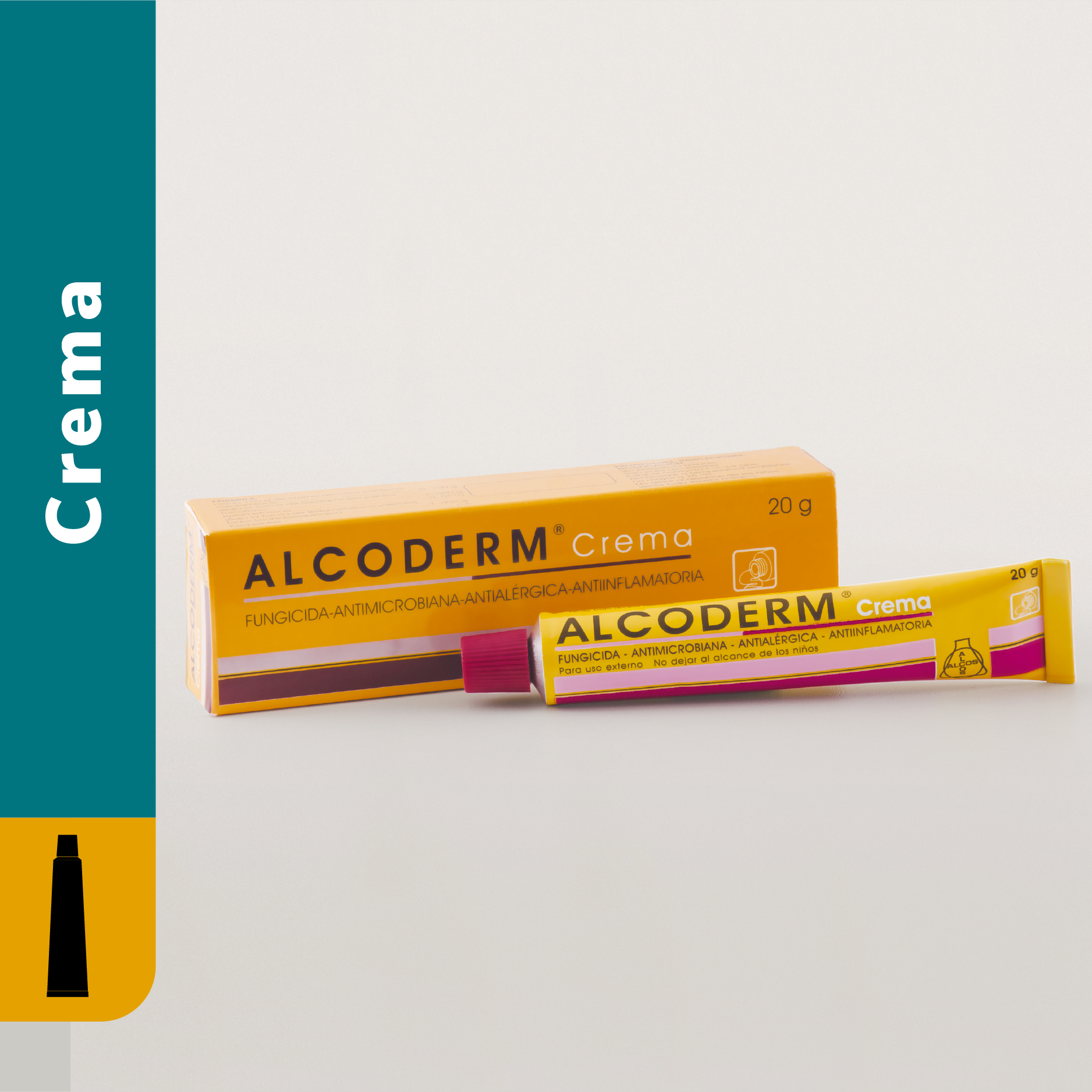 ALCODERM CREMA TUBO 20 GR.